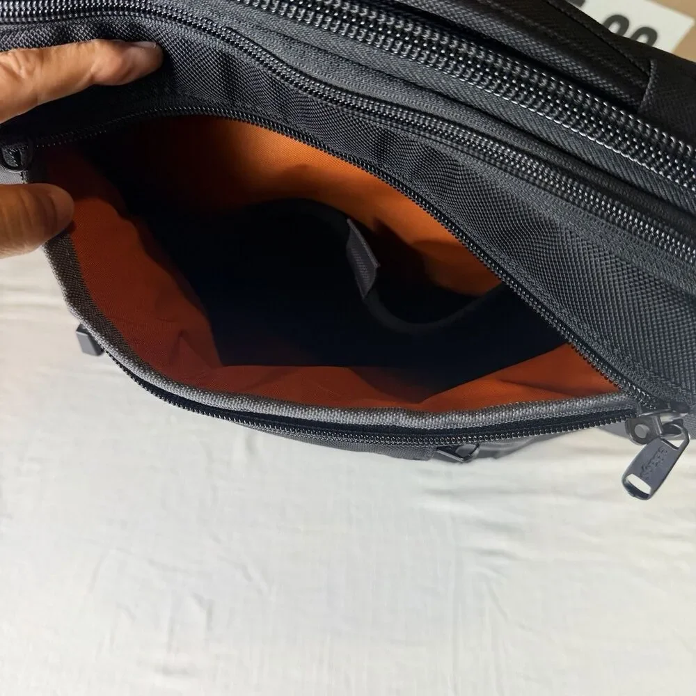 eBags TLS Travel Professional Slim Laptop Backpack Black Removable Hard Shell